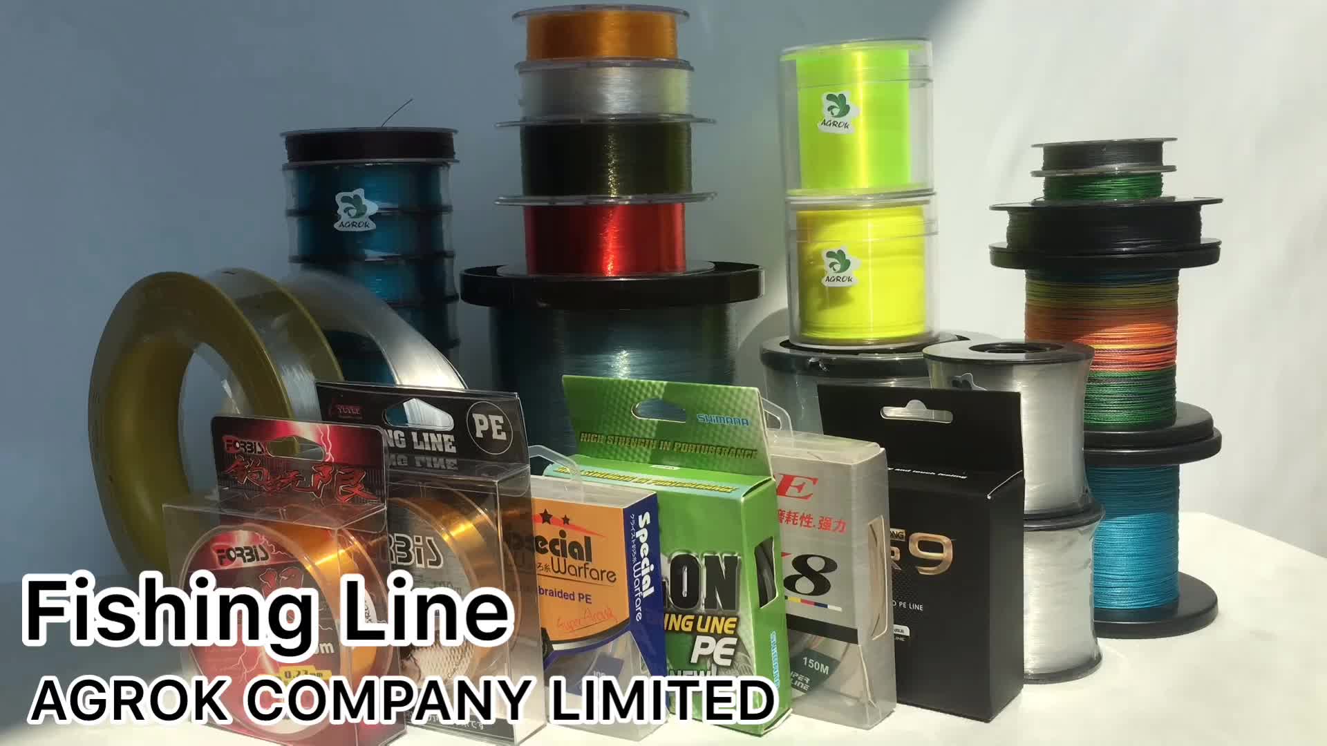 High Strength Nylon Monofilament Fish Line Hank /bundle Packing Fishing