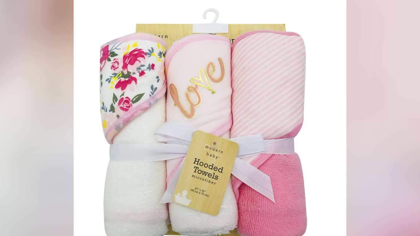 Guangzhou Wholesale Child Bath Towel Set Cute Designs Baby Receiving