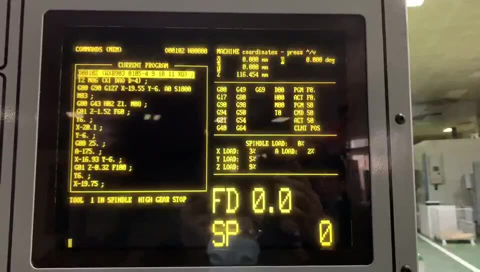 TZT 工業用 LCD ディスプレイ交​​換用 HAAS 9 ピンモニター 12