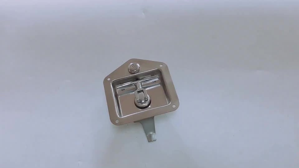 Heavy Duty Truck Or Trailer Flush Mount Polished Stainless Steel Key