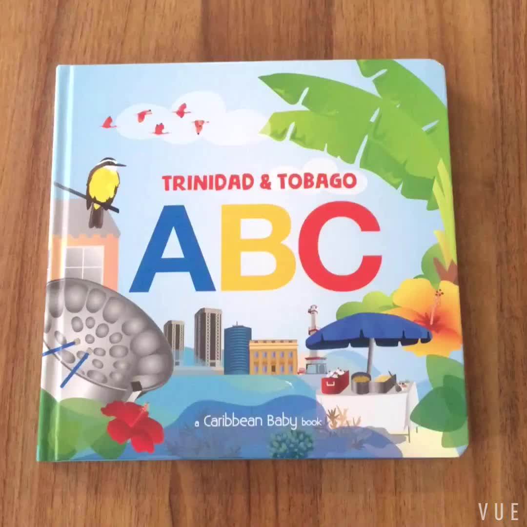China Cheap Wholesale Cardboard Children Book Printing Baby Board Book