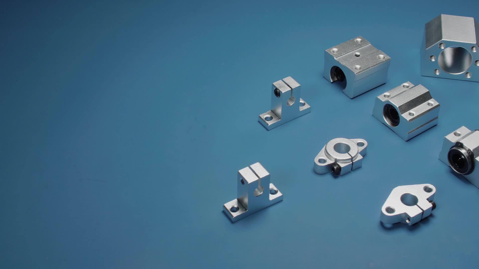 Cnc Linear Bearing Shaft Support Holder Sk Shf Series Buy Cnc Shaft