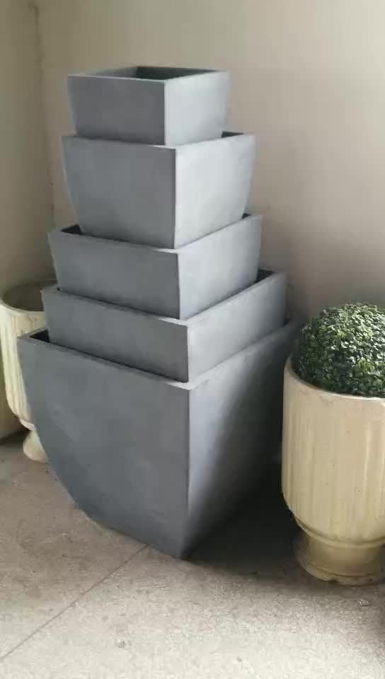 Trapezoid Fiberglass Flower Pot In Bulk Buy Lavender Flowers Bulk,Bulk Artificial Flowers
