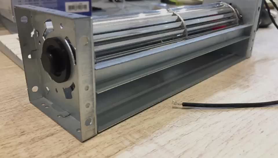 12v 220v Ac Dc Cross Flow Fan 60mm High Efficiency Double Tangential