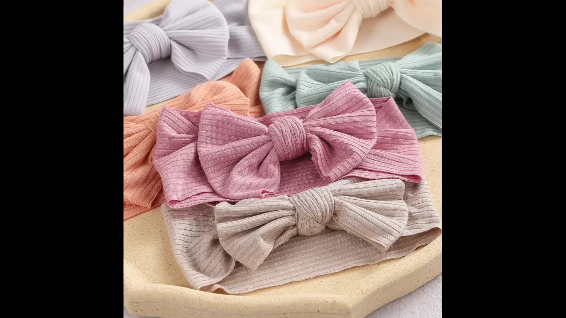 Baby Accessories luxury	 Baby Bows Headband For Girls Hair Accessories Stripe Nylon Headwrap Infant Wide Turban Traceless Kids Ins Elastic Hair Bands baby accessories store near me	