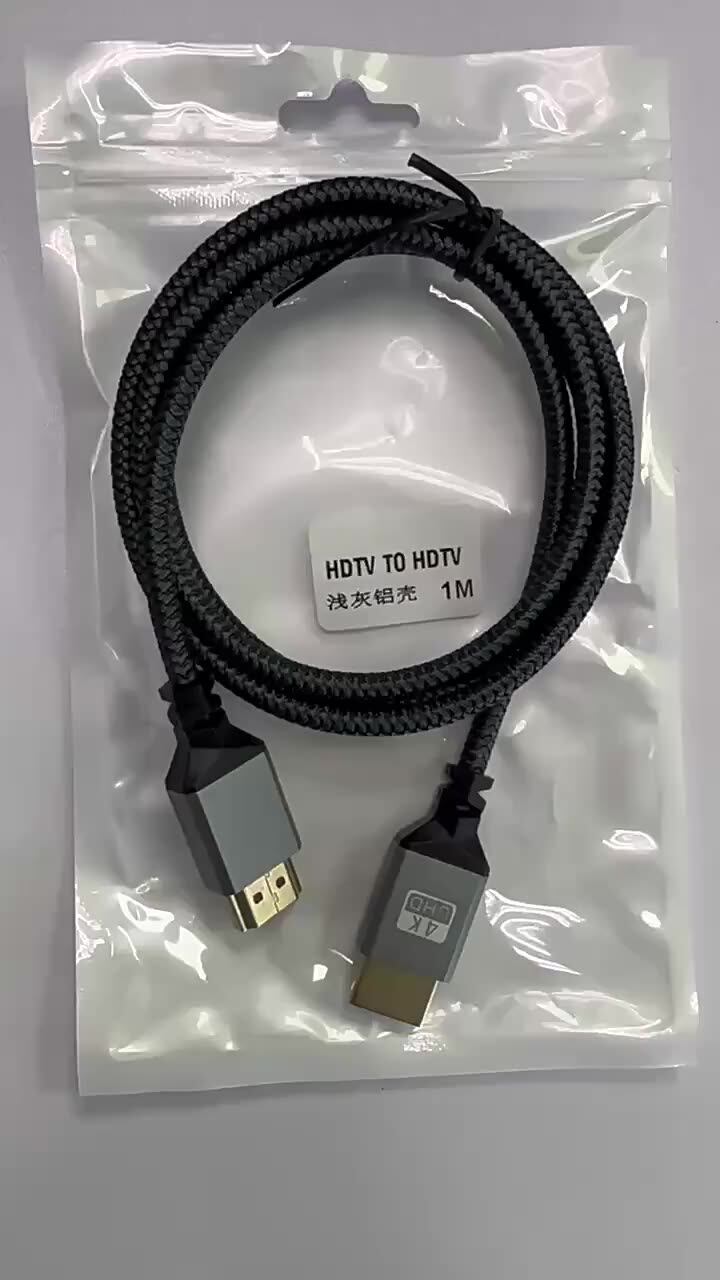 Cavo HDMI 2.1 A Spirale 8K 48 Gbps, Maschio-Maschio Con Connettore A 90°, Per Monitor, PC, TV, Ultra HD, 1.2 Metri