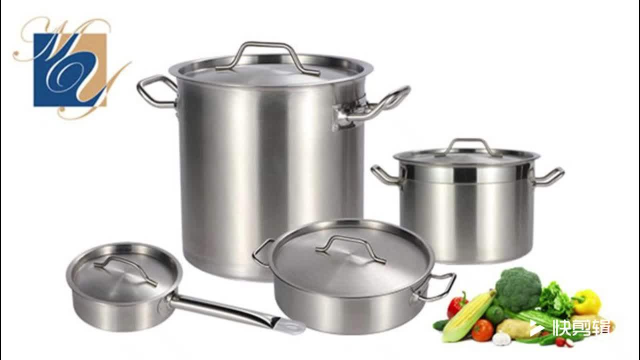 Style 03 Restaurant Kitchen Stainless Steel Capsuled Bottom Cooking Low