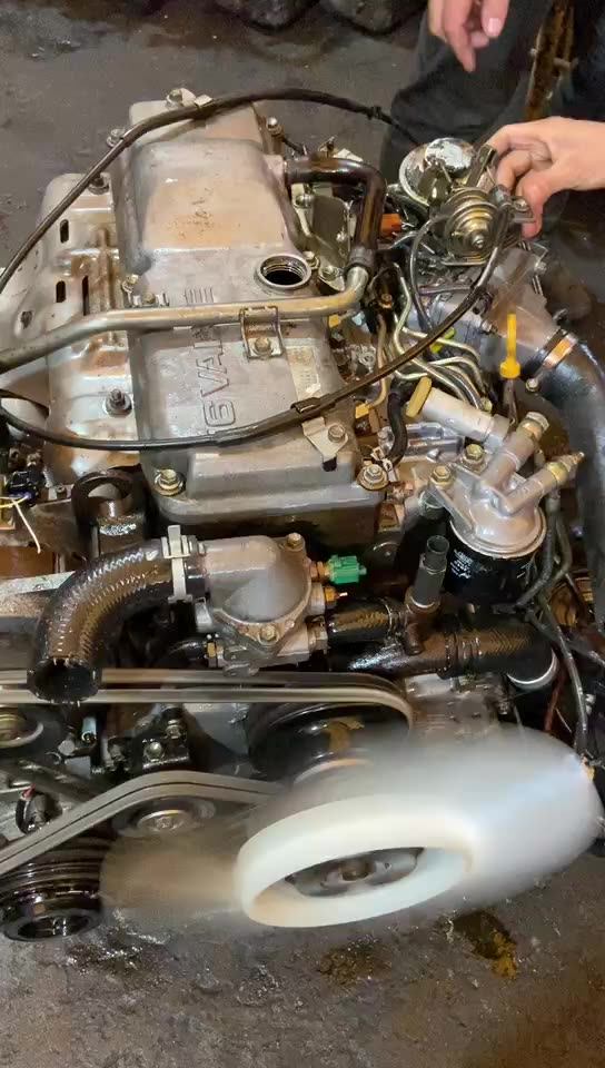 Low Mileage Turbocharged Toyotai 15bft Used Diesel Engine For Sale