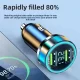 Double 400w car charger 2023 super fast charging car cigarette lighter converter mobile phone fast charging car charger