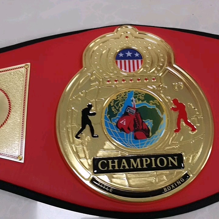 Custom Design Luxury Leather Metal Award Boxing Championship Belts