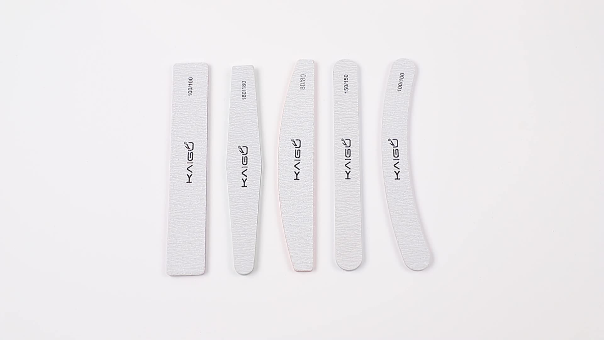 Personalized Custom Double Side Nails Art Tools Buffer 80/100/120/150