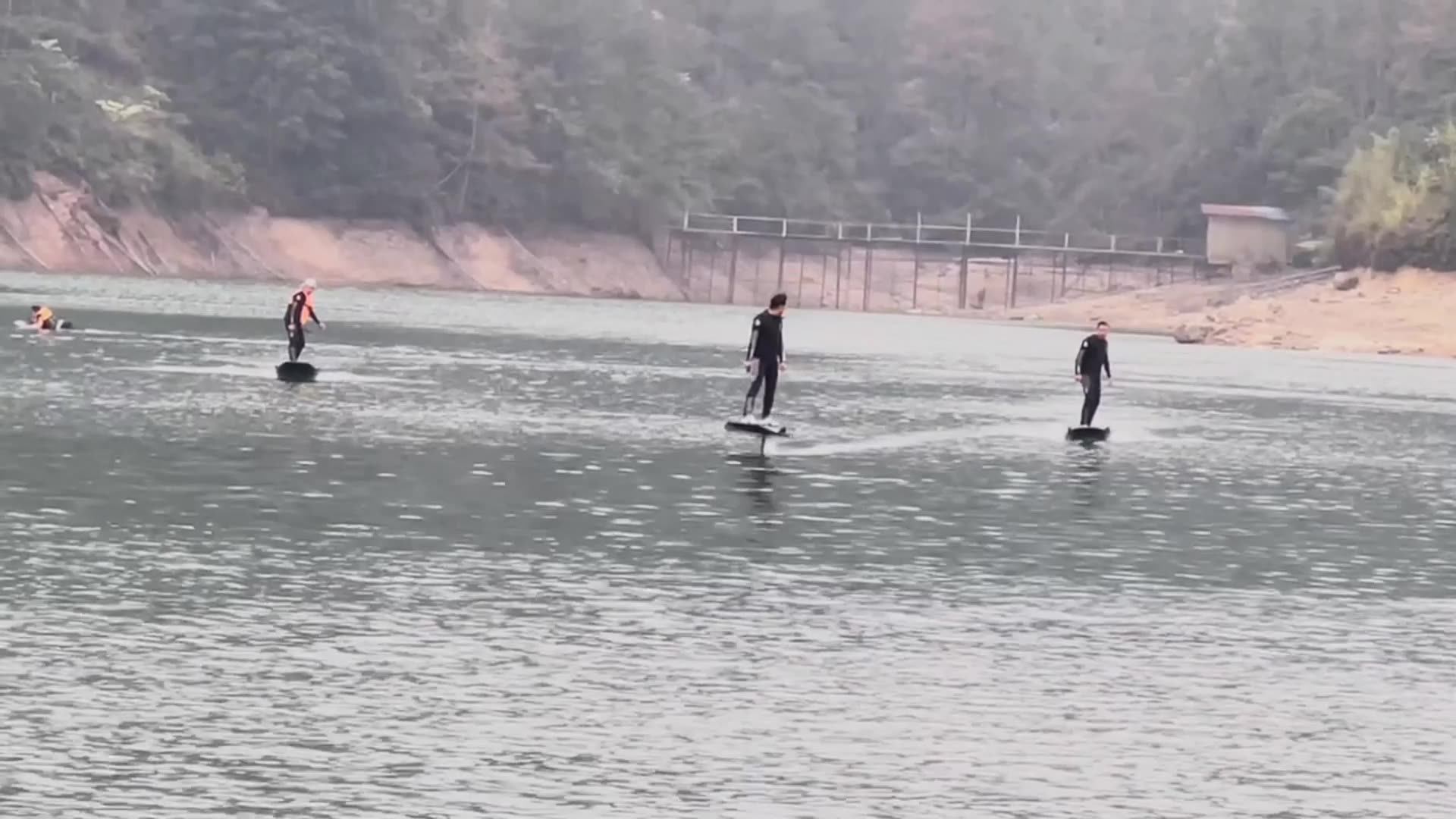 Black Efoil Electric Hydrofoil E Foil Surfboard Custom Factory