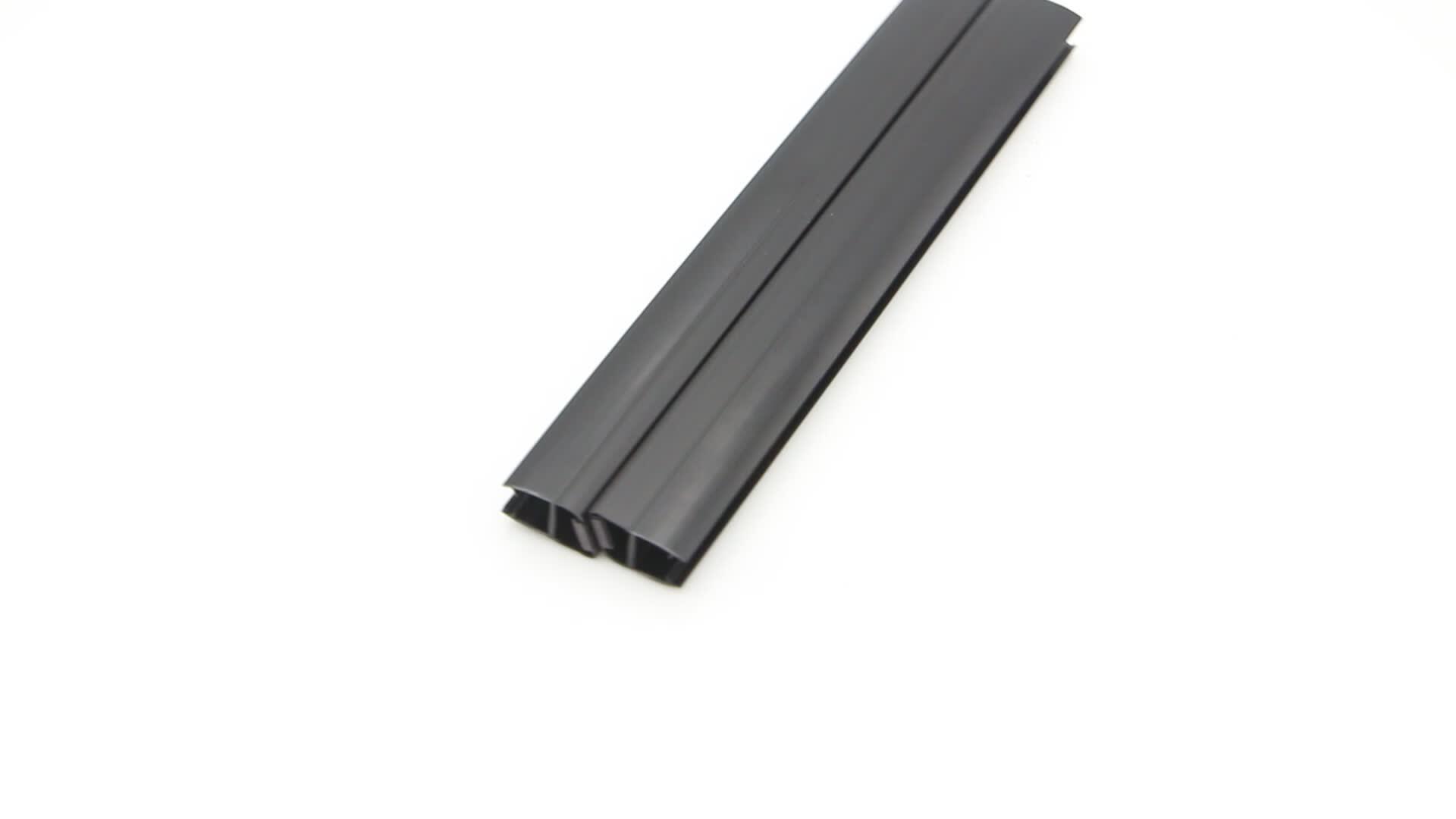 Factory Price Black Color Pvc Shower Room Waterproof Rubber Strip