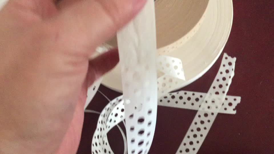 9mm木皮连接带太绝了。环保拼花胶带打孔纸胶带测评大公开