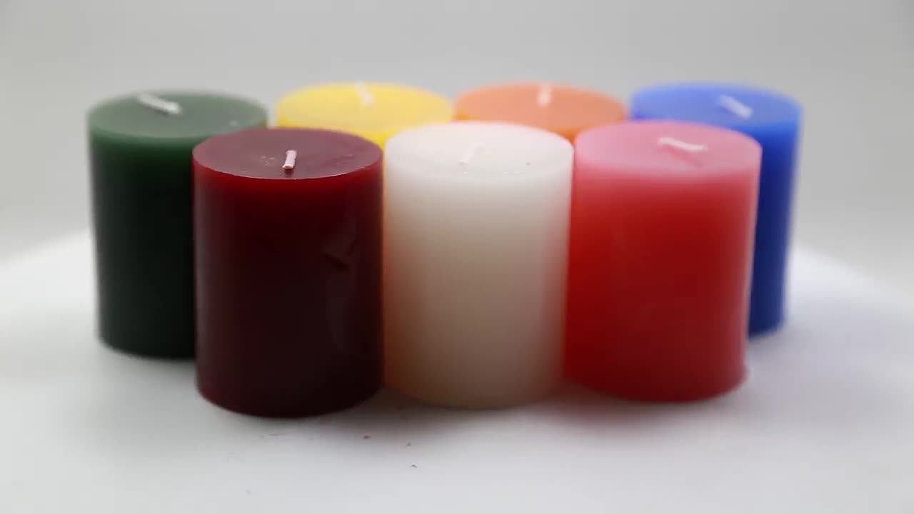 China 100 Paraffin Wax Wedding Gifts Pillar Candle Buy Pillar