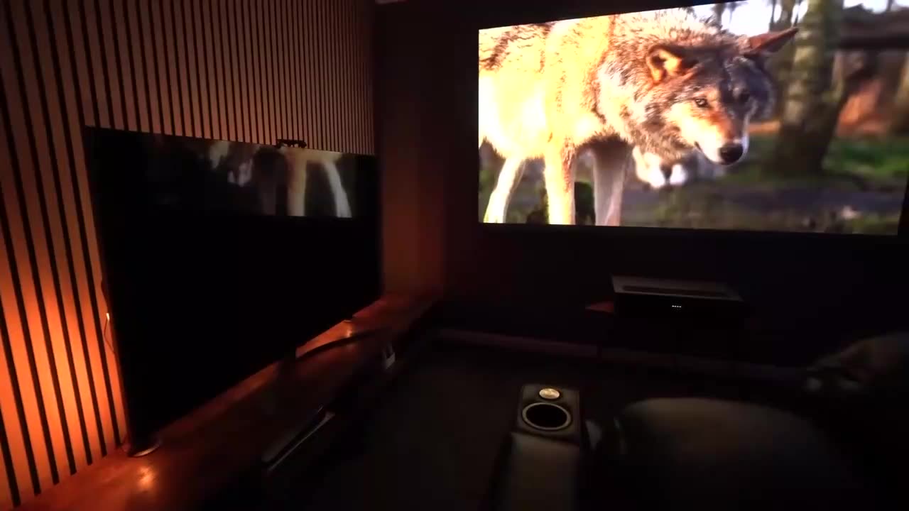 Formovie T1 Projectors 4k Triple Short Throw Laser Ust Theater