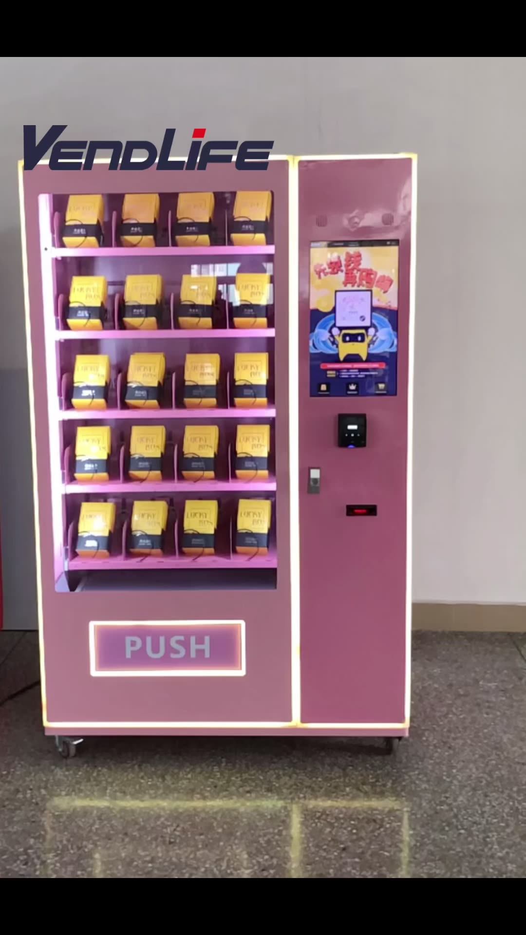 Wig Vending Machine For Hair Cosmetic Vending Machine Can Be Sale