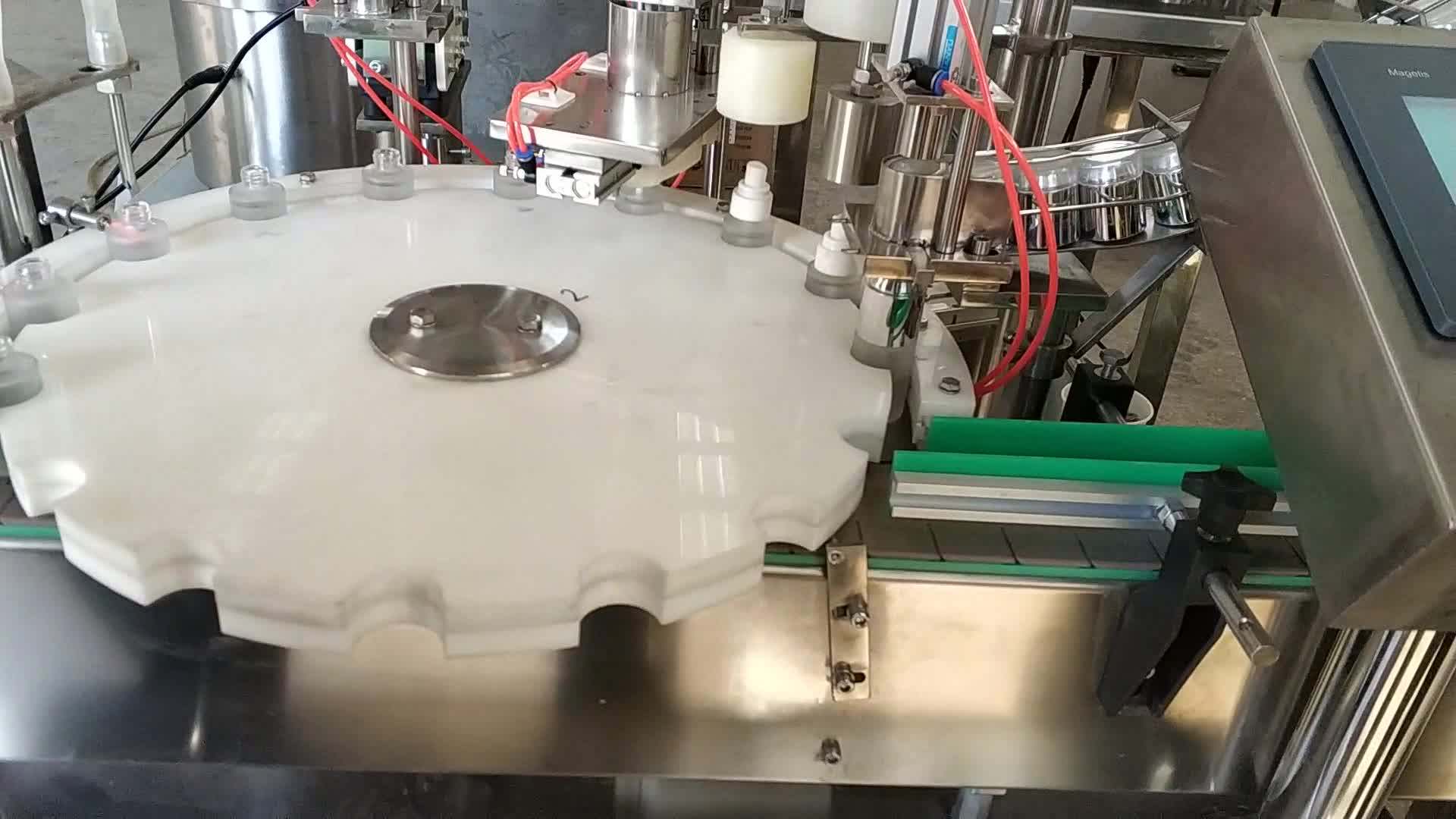 Automatic Beverage Juice Mineral Water Bottle Filling Capping Labeling