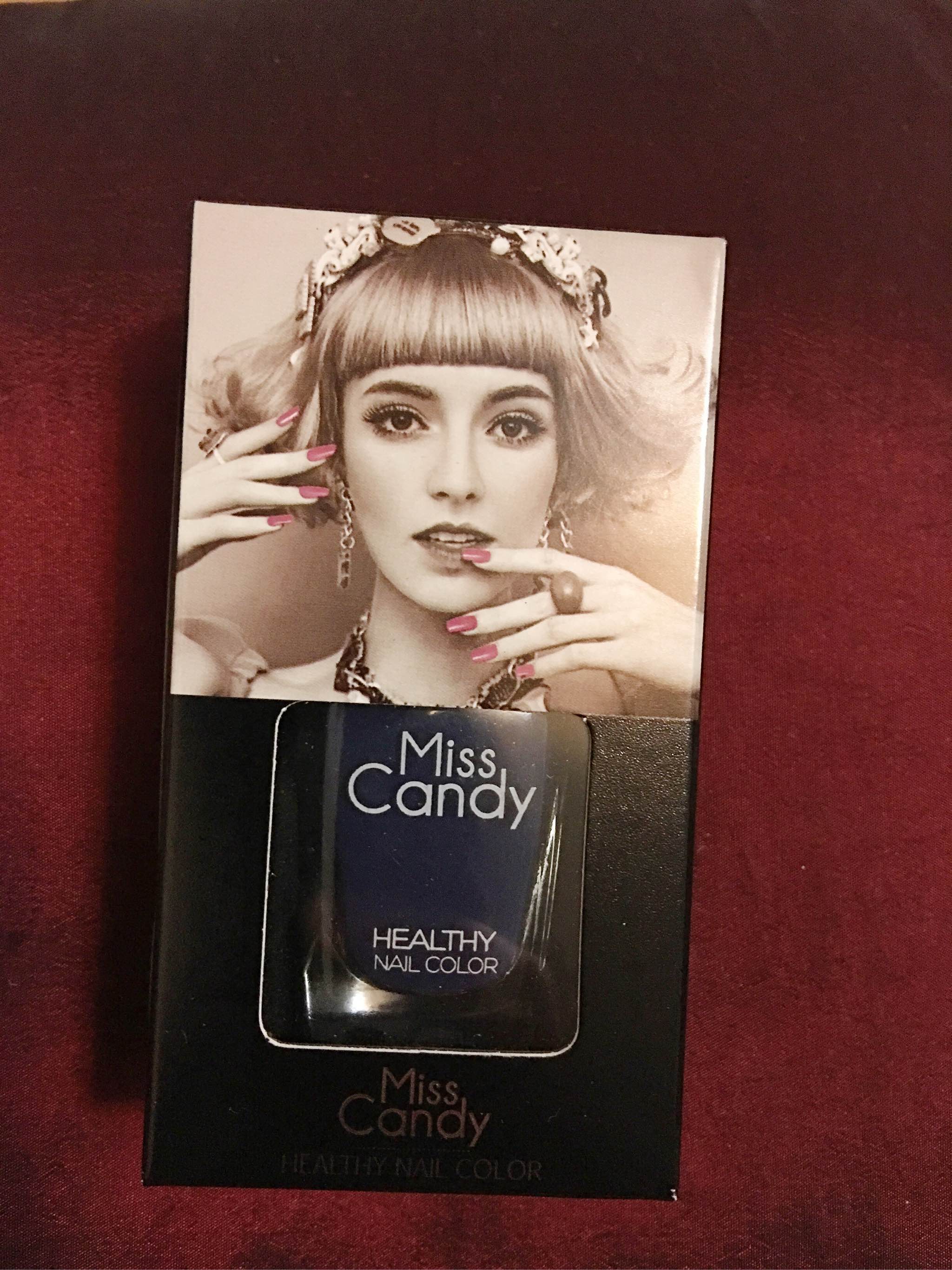 健康可剥甲油秋冬流行色藏蓝色怎么样？效果如何多少钱啊，使用一周后效果,第2张