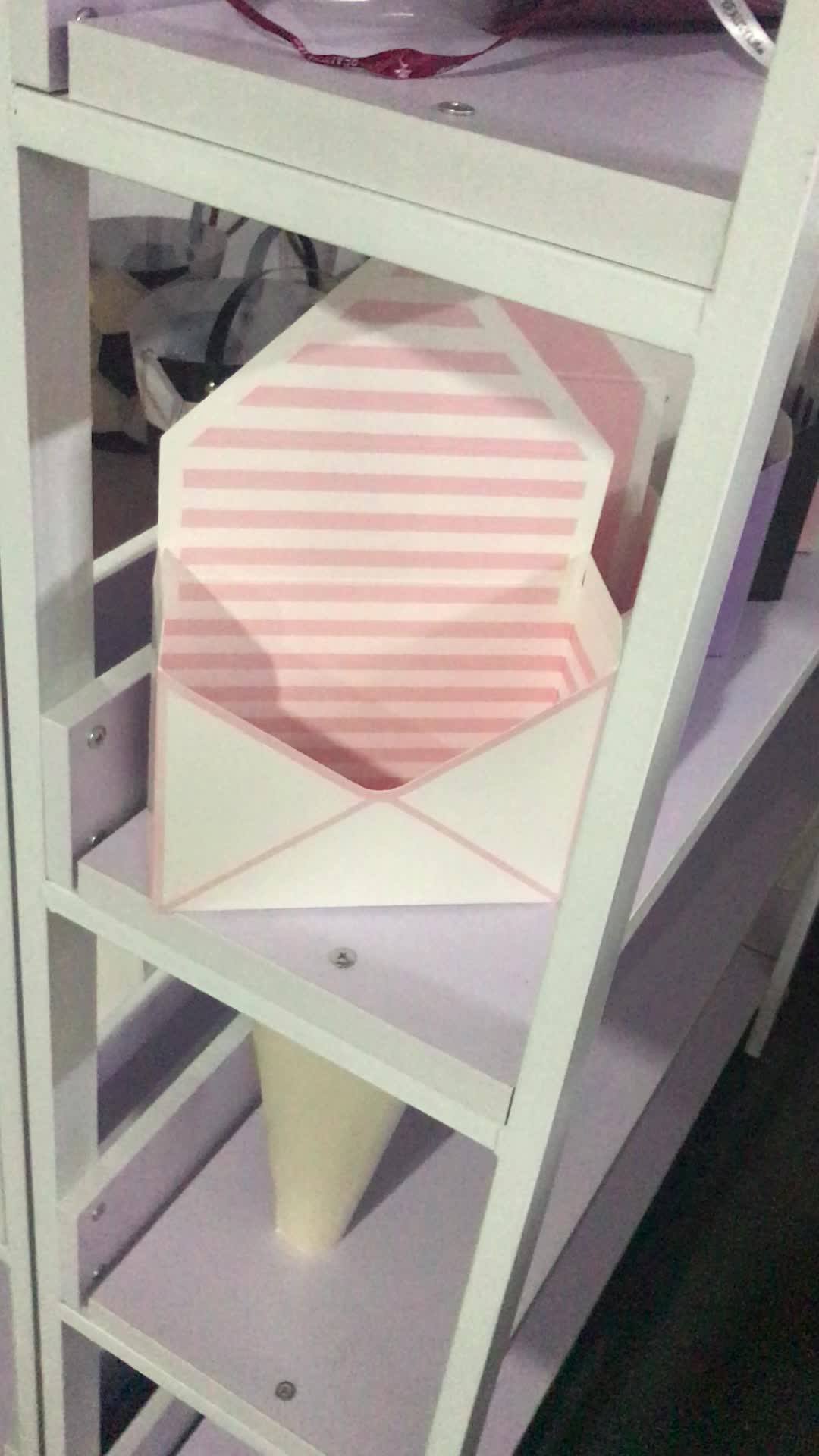 New Arrival Envelope Shape Cardboard Flower Packaging Box Buy Flower