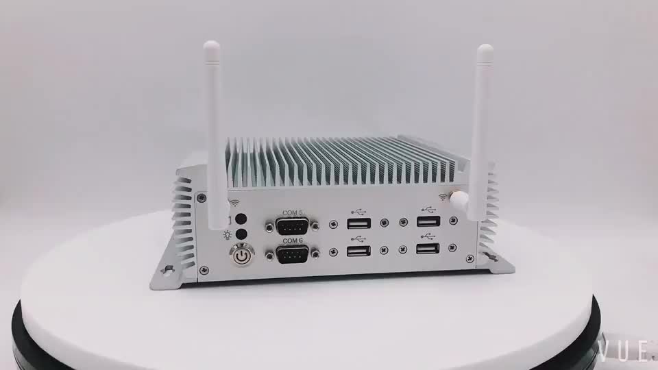 Topton Industrial Fanless Mini Pc I5-4200u Portable Computer 8*usb 2