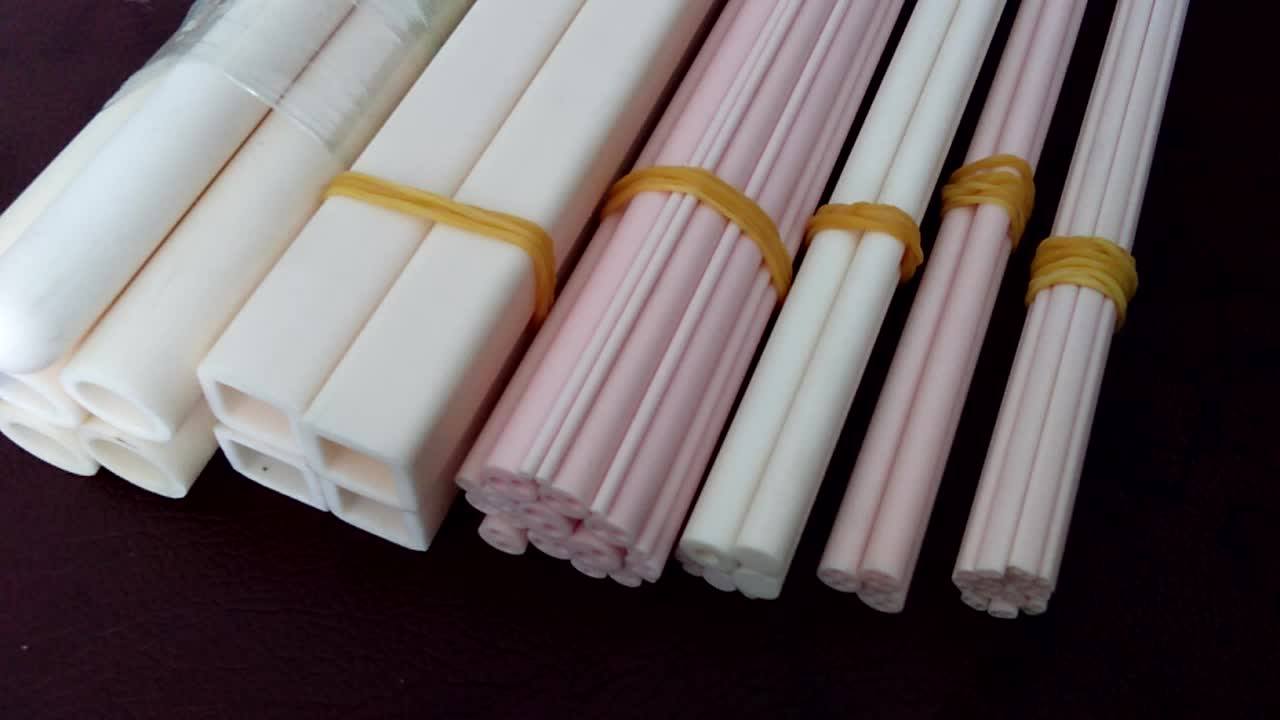 Heat Resistance Alumina Ceramic Insulator Tube For Industrial Electric