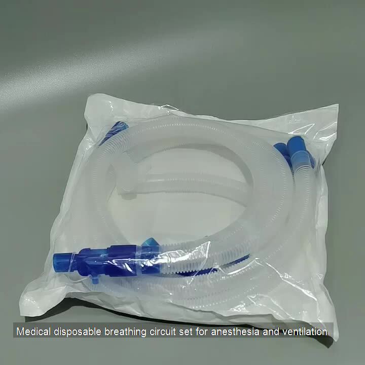 Medical Corrugated Breathing Circuit Tube For Hospital Breathing