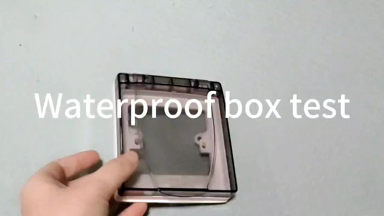 Ip67 Waterproof Outdoor Enclosure Box Akwp15216c 55*210*150mm Abs Custom Greenhouse Multi