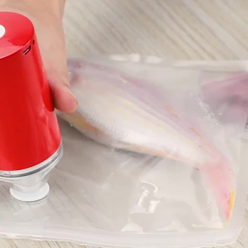 Mini Vacuum Sealer Machine Handheld Vacuum Sealing System Rechargeable Food Sealer With Usb