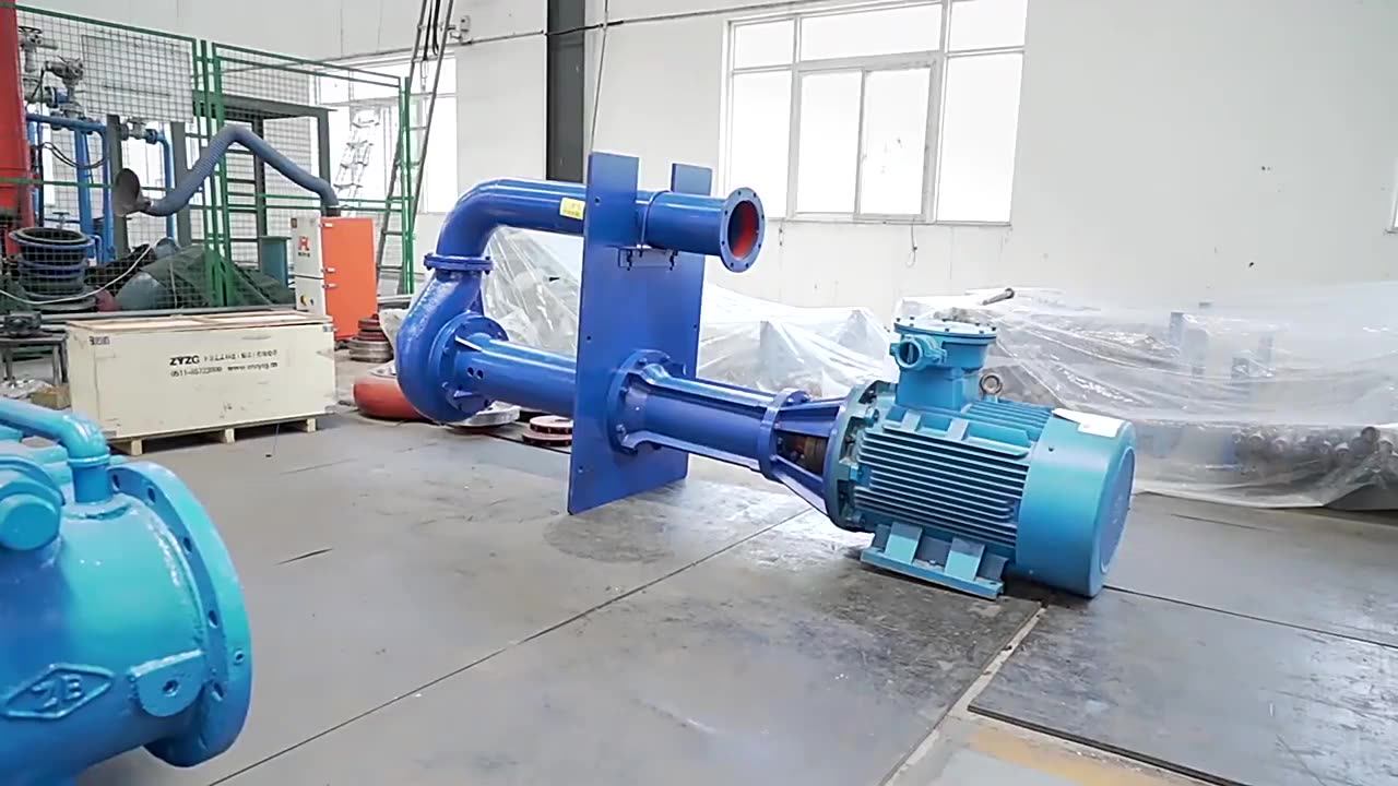 Standerd Type Vertical Submerged Pump Submersible Long Shaft Pump Explosion Proof Sewage Pump