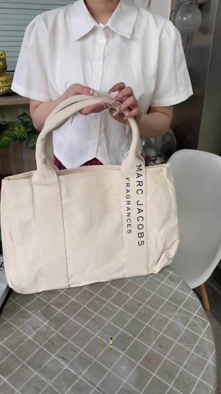 Wholesale High Quality Cotton Canvas Tote Bags with Custom Logo