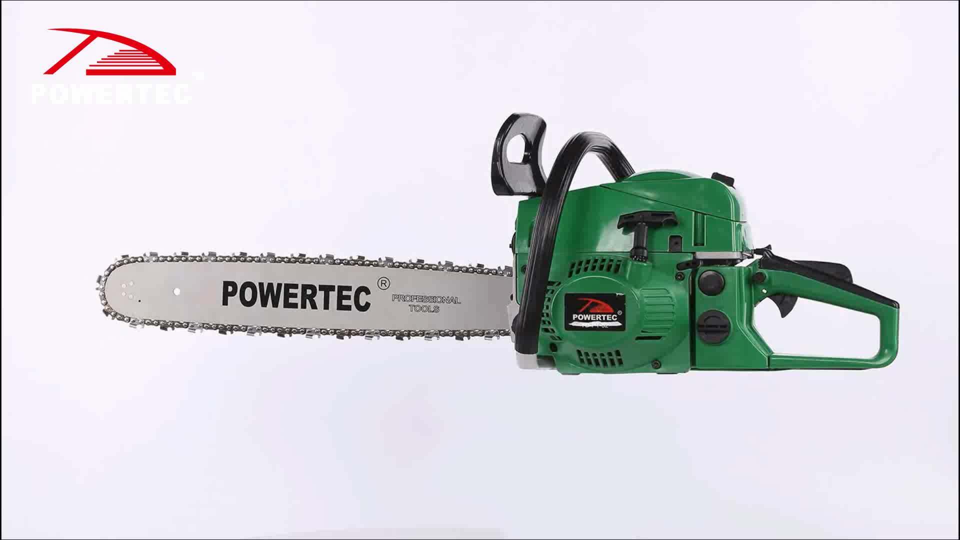 Powertec 2.6kw Gasoline Chain Saw 5800 Buy Chain Saw 58cc,Chain Saw