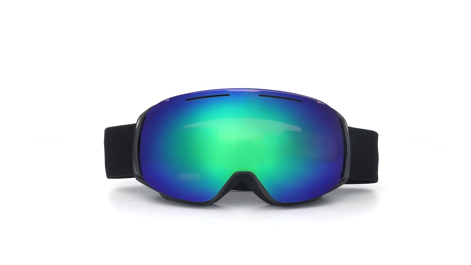 Hubo 181c Side Locking Lens Ski Goggles Interchangeable Otg