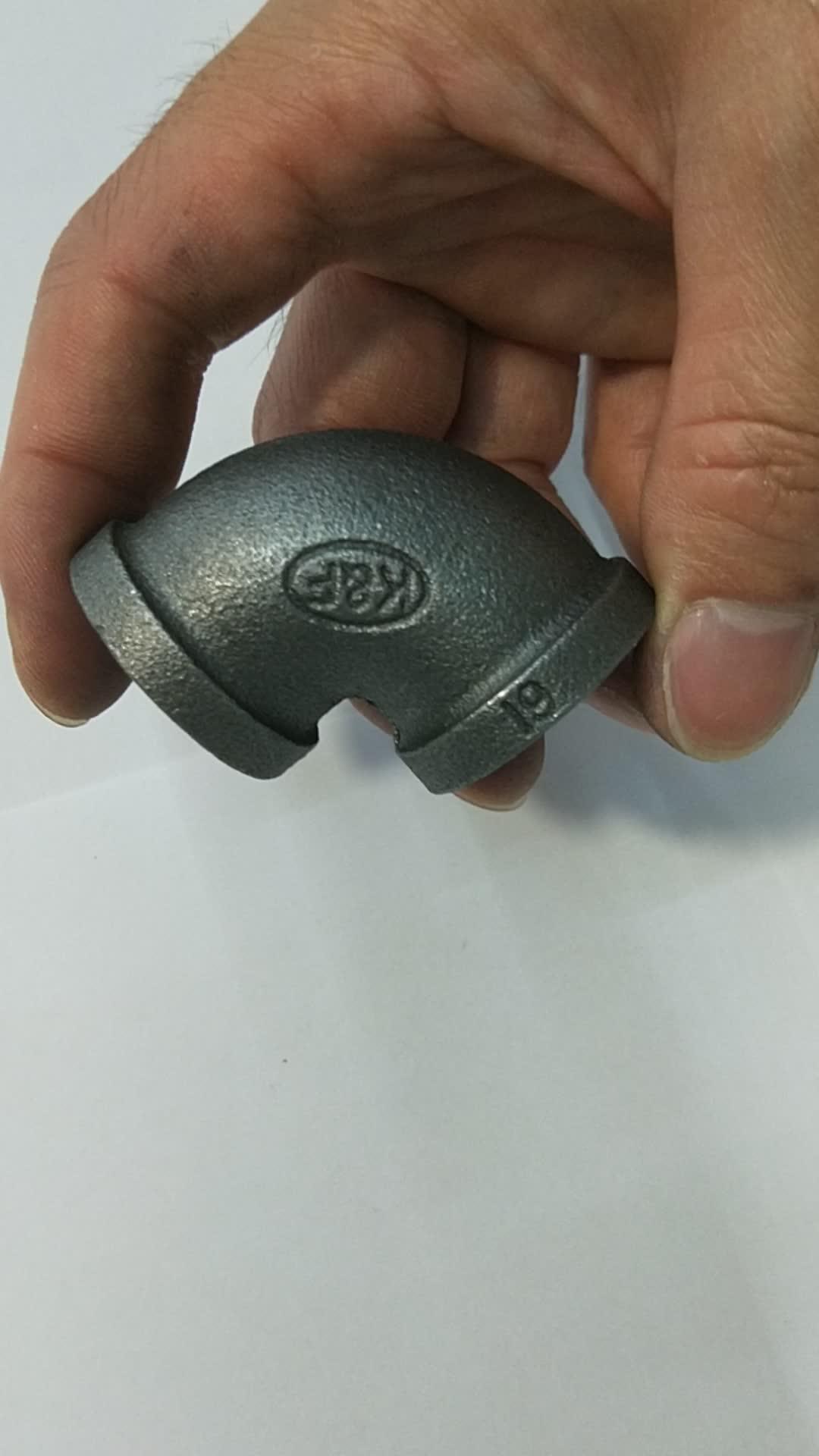 Black Pipe Fitting 180 Degree Elbow Bsp Hydraulic Bsptmale Elbow Pipe