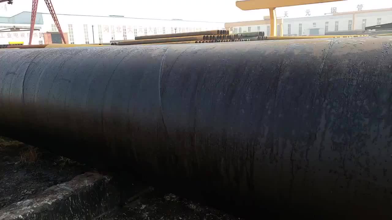 Q235 Q345d En10210 S355jo/s355jr Large Diameter Welded Round Steel Pipe