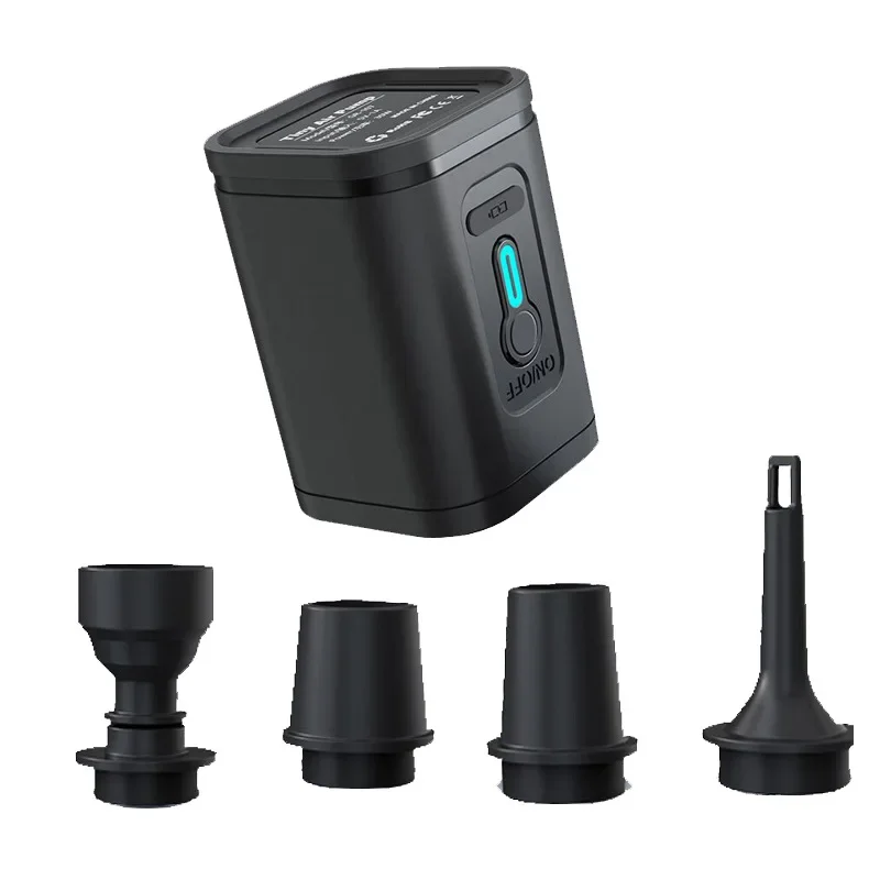 Inflatable electric mattress, air pump