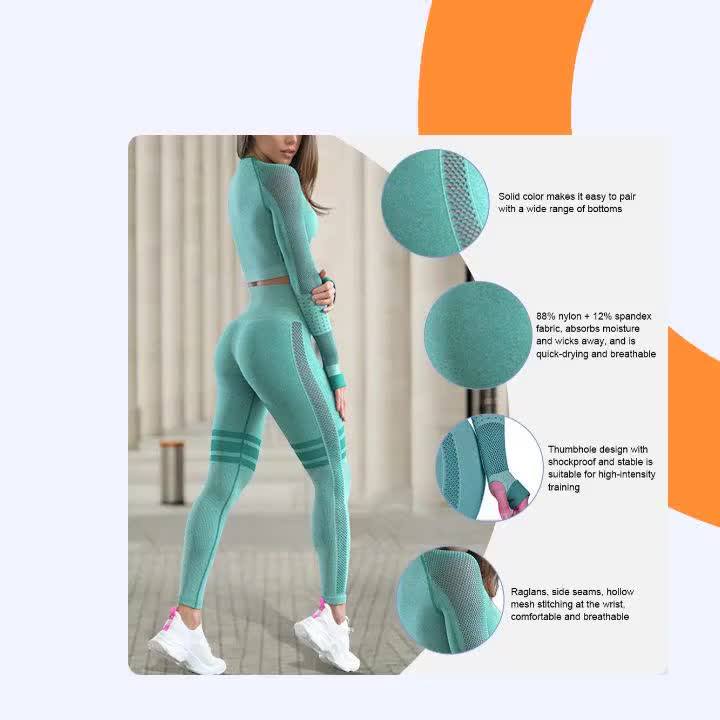 Hot Sale Yoga Suits Tight Hip Lifting Fitness Clothing Active Wear Gym