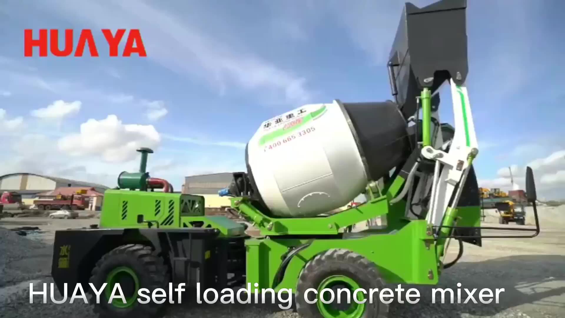 Multifunctional Self Loading Concrete Mixer 1.5m3 2.6m3 3m3 4m3 5m3