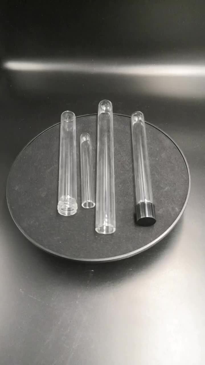 Small Round Bottom Glass Test Tubes With Cork Stoppers For Scientific
