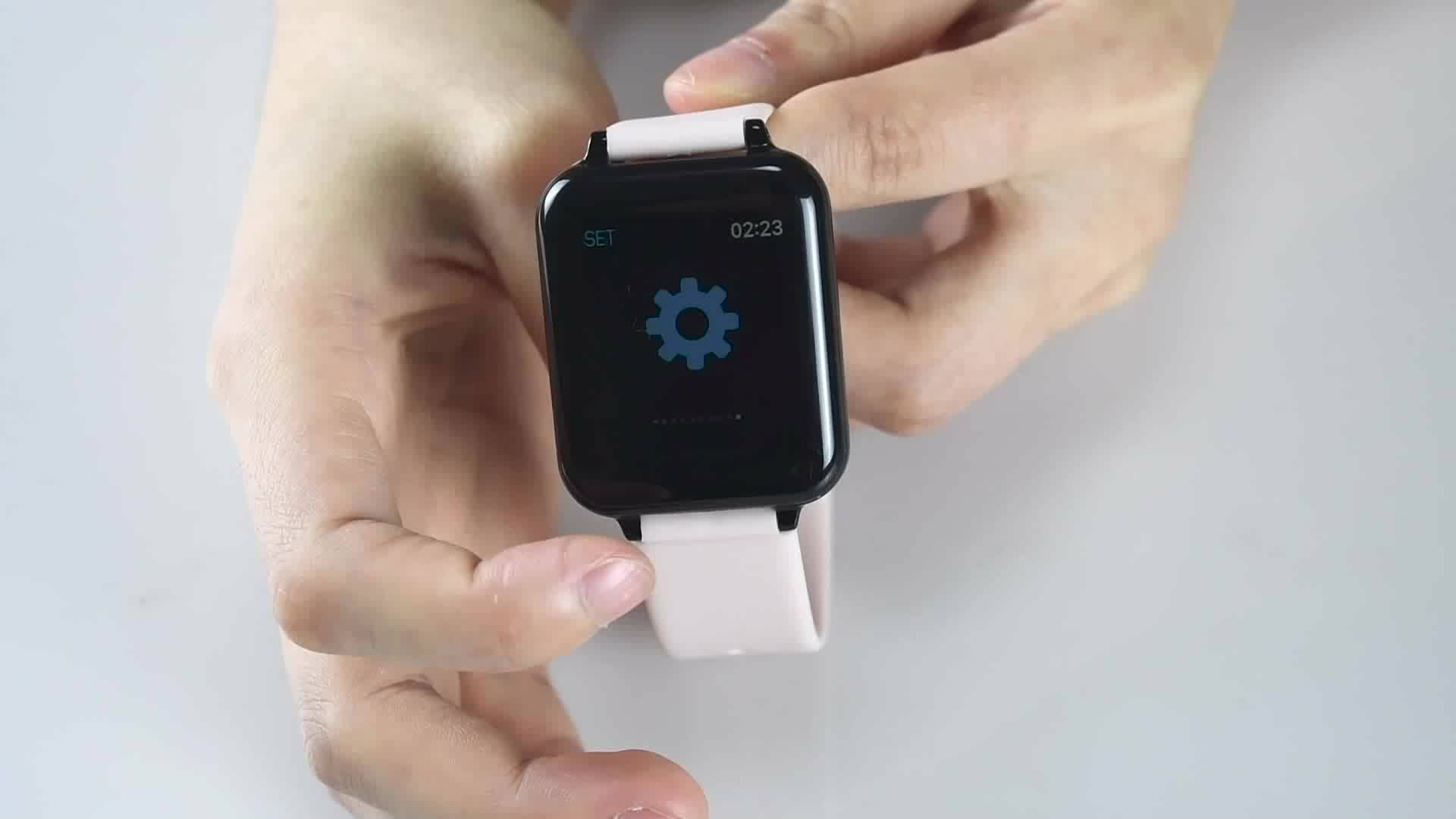 2019 Fitness Sports Watch Ip67 Smart Bracelet B57 Heart Rate Monitor