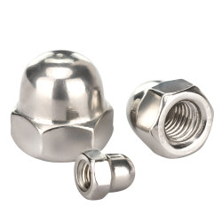 304 ສະແຕນເລດ cap nut 316 cap nut decorative nut M3M4M5M6M8M10M12M14M20