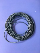Electromagnetic shielding material conductive rubber strip solid diameter 1 0 silver aluminum fluorosilicone