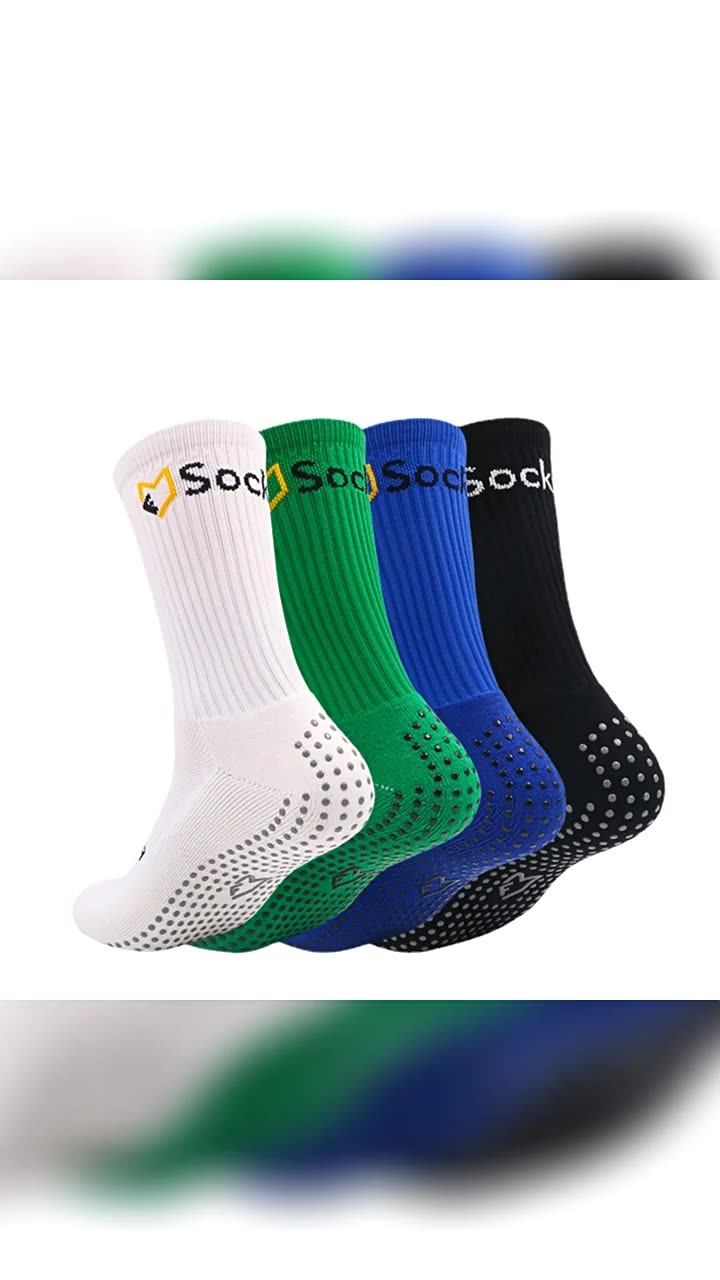 Adult Kids Professional Soccer Socks Antislip Sport Football Socks