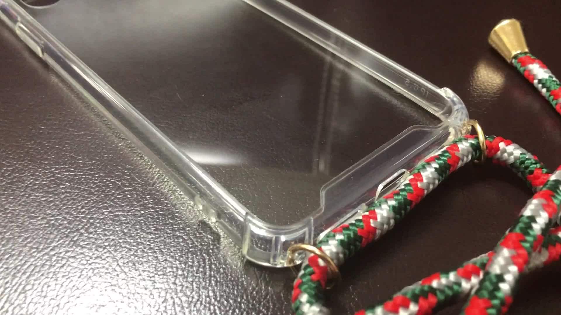 Neck Strap Lanyard Cell Phone Case Necklace With Body Cross Long Rope