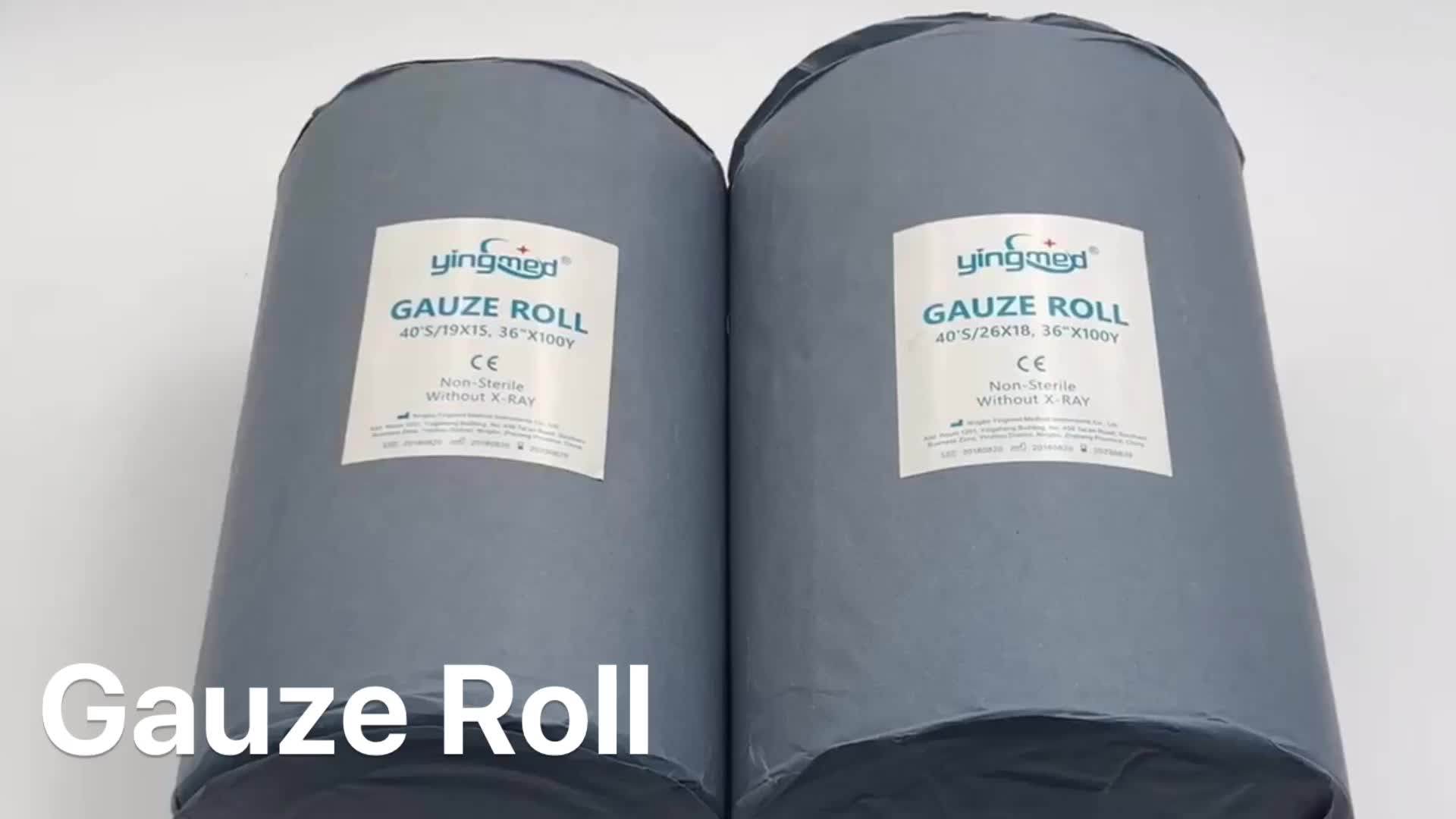 Medical Disposable Absorbent Gauze Roll 36' X 100 Yards 2ply 4ply Buy
