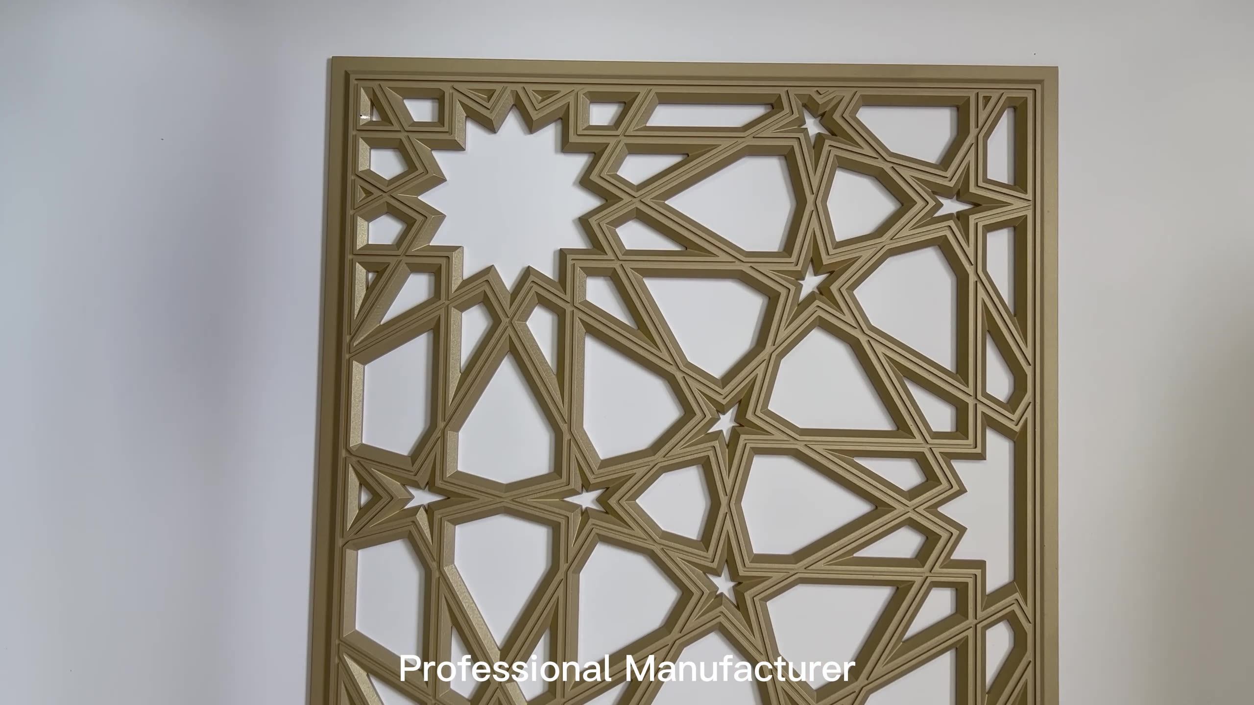 Cheap Outdoor Exterior Decorative Laser Cut Metal Screens Wall Panels