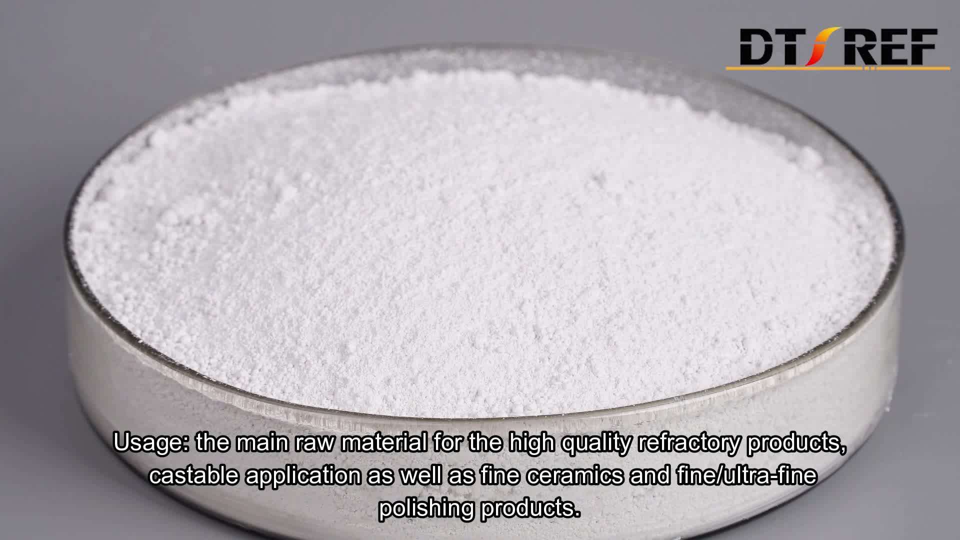 99.9 Al2o3 Nano Calcined Activated Alumina Micro Powder For Fine Ceramics Buy Alumina Powder