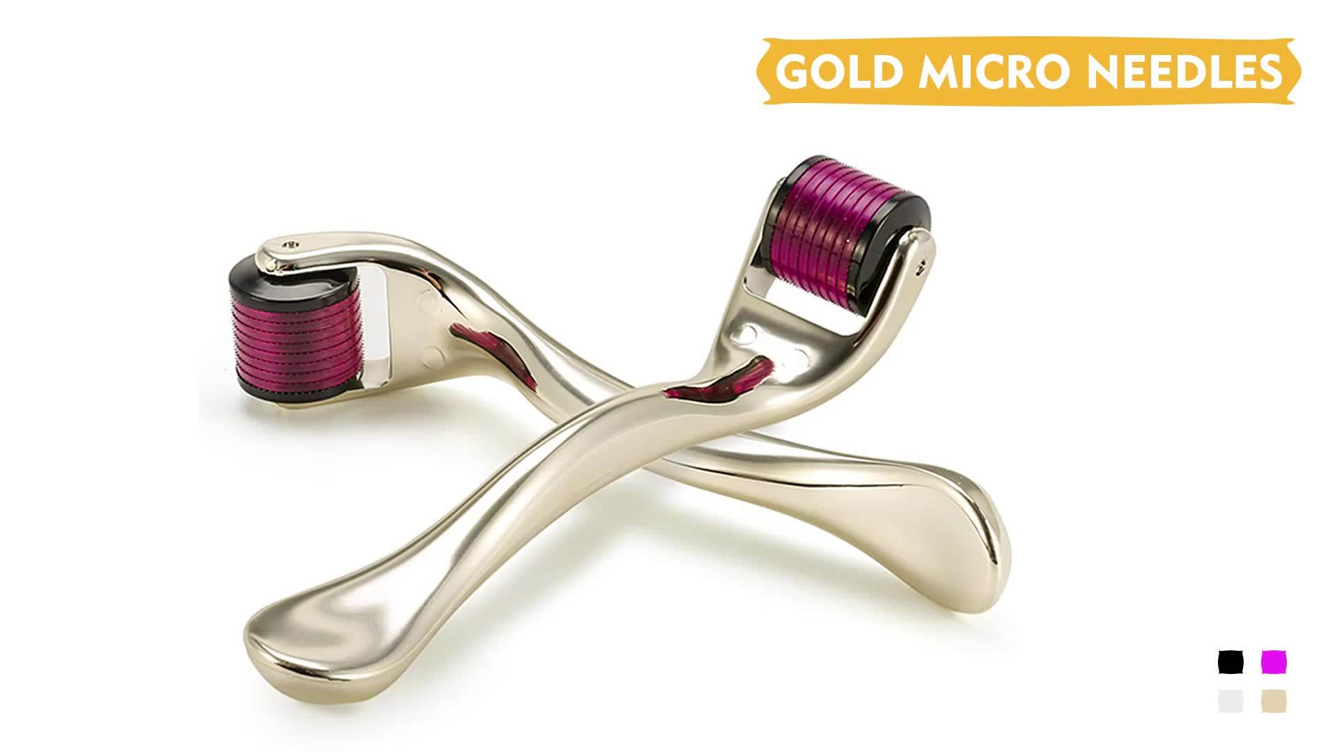 Ce Approved Skin Care 540 Micro Needles Facial Needle Roller Kit Beauty