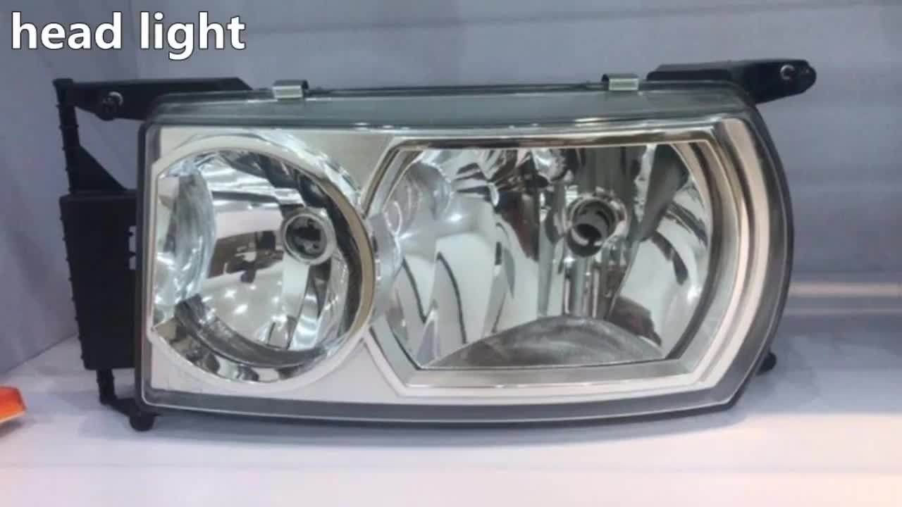Heavy Duty Truck H4 Led Headlight With Iron Shell 24v Led Light