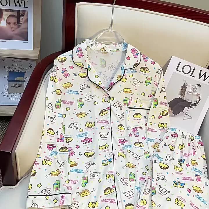 Pajamas Shin Chan Con Pijama NH Pijama Shin Chan Womens Pajamas